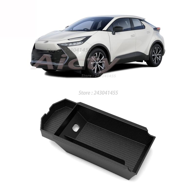 For Toyota C-HR Hybrid 2024 2025 2026 Central Control Car Armrest Box Storage Container Auto for Toyota C-HR 2024 Accessories
