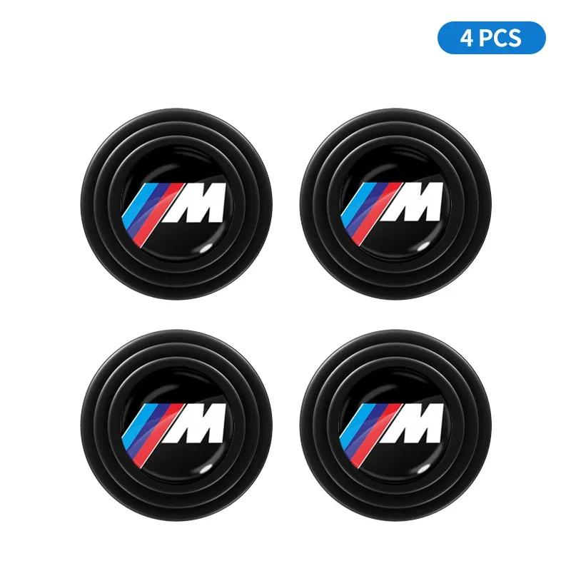 4ks Silikonové nálepky proti kolizi a nárazům na dveře auta Pro BMW E46 E85 E60 F10 E39 F30 E36 F20 E87 E90 E70 X3 X5 Příslušenství