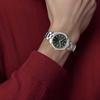 TISSOT T Quartz Movement 100m Water Resistance Unisex Watch 34mm Green Dial Stainless Steel Case T150.210.11.091.00