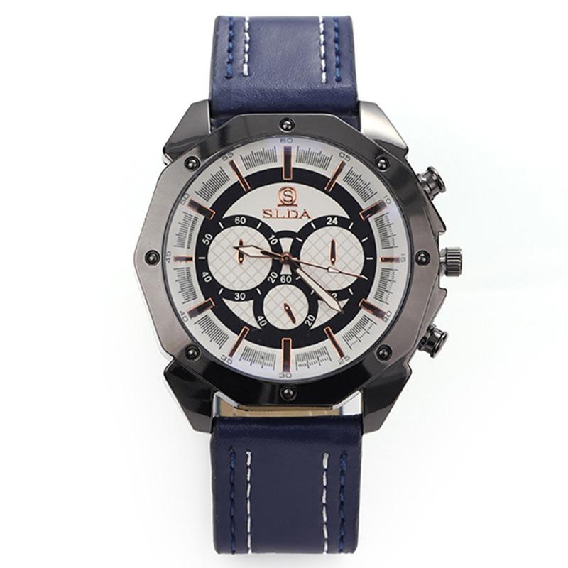 Large Dial Wacth Business Men S Watch Casual Men S Watch Fashion Belt Quartz Watch