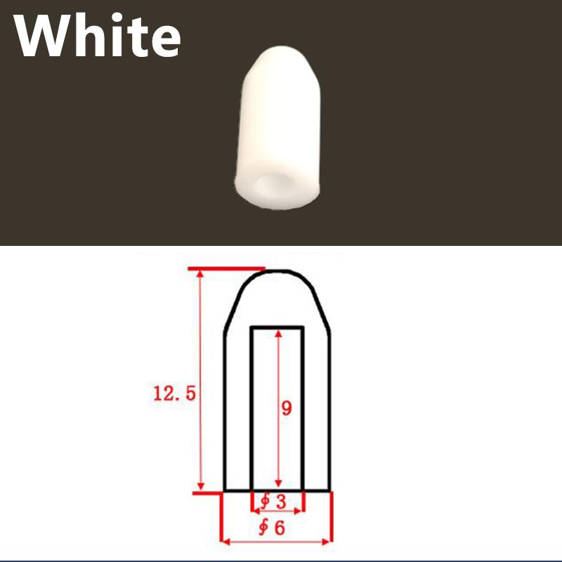 10 buc. Capac de depozitare din cauciuc siliconic de calitate alimentară, acoperitor ac, dopuri pentru etanșarea seringii, dopuri pentru eprubete, dopuri de obturare pentru injector seringă