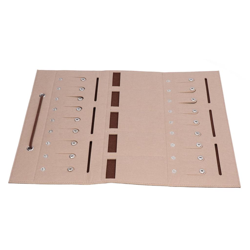 Zonnebril Opbergruimte Grote Capaciteit Duurzaam Draagbaar Eenvoudige Stijl Opvouwbaar Praktisch Lichtgewicht Hangende Organizer