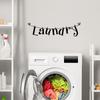 2pcs PVC Wall Sticker Self-Adhesive Vinyl Wall Decal Elegant Room Wall Art Bathroom Wall