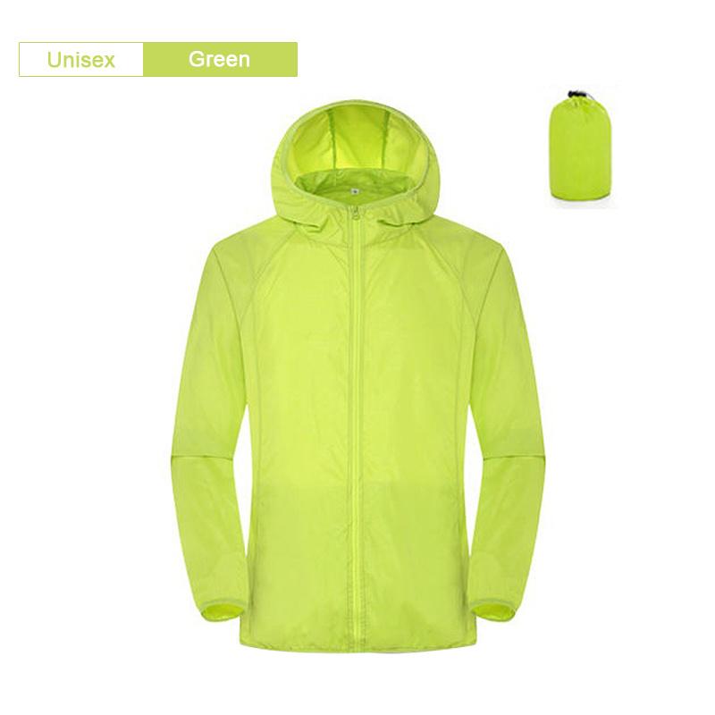 Camping Rain Coat Men Women Windbreaker Women Men's Waterproof Jacket Sun Protect Clothing Fishing Rain Wind Breaker Jacket Men