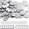 25-50Set/Lot 37mm Size Metal Badge Part DIY Blank Badge Accessories Badge Pin Button Maker Creative Art Craft Material Props ZYF