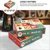 5pcs 12 Days Christmas Advent Calendar Countdown To Christmas Calendar Decoration Empty Boxes Refillable Advent Xmas For Festive