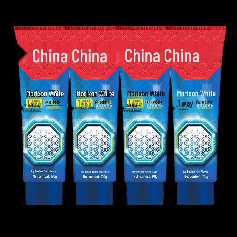 Zhonghua Golden Pure Magic Whitening Double Mint Toothpaste