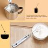 Rechargeable Milk Frother Electric Coffee Mixer Handheld Egg Beater Household Kitchen Tools