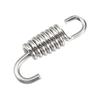 Motoforti 2Pcs 4Pcs 6Pcs 43mm 58mm Muffler Exhaust Pipe Spring for Motorcycle Universal Stainless Steel Silver Tone