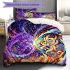 Naruto Pattern Bedding Quilt Set Quilt Cover Pillowcase Home Decoration Birthday Gift (1 * duvet cover + 2 * pillowcase, without core)