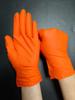 Oil-Proof Nitrile Gloves for Machining & Car Repair - Thick Diamond Pattern, Non-Slip, Oil-Resistant