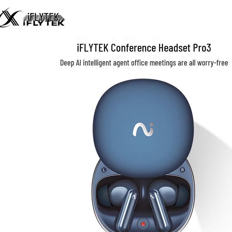 iFLYTEK AI Noise-Cancelling Wireless Earbuds Pro 3