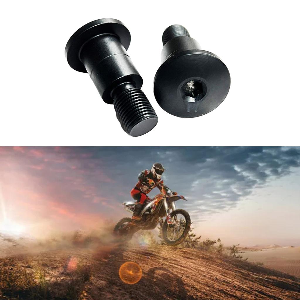 Motorcycle Universal for MT07 MT09 FZ10 XSR900 XJR1300 Dirt Bike Scootor Handlebar Grips Handle Bar Grip End Cap Plug 2x