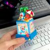 New Doraemon Building Blocks Cartoon Assembly Handmade Diy Night Light Decoration Room Decoration Children Birthday Gift
