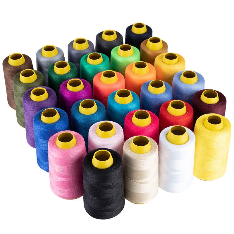 Sewing Machine Thread Pagoda Line Overlocking Thread For Machine Hand Embroidery 1300 Yard Each Spool 100 Polyester Durable