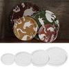 Silicone Plate Molds Silicone Fruit Tray Molds Round Epoxy Resin Casting Molds Suitable for Resin Casting Art Crafts