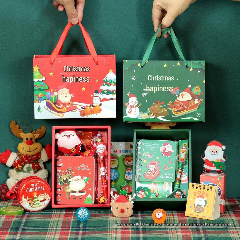 Children's Holiday Gift Box: Stationery & Greeting Cards Set