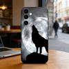 Wolf Animals Cool Phone Case For Samsung Galaxy A73,A72,A71,A70,A53,A52,A51,Soft Silicone Black Cover