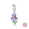 Charm Copper Fit 3Mm Original Bracelet Necklace Womens Bouquet & Butterfly Charm Bead Diy Fine Jewelry Gift New