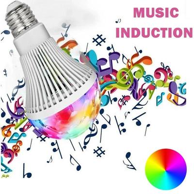 B22/E27 Rotating Atmosphere Light LED Colorful Bulb Protection Lamp Stage Light AC85-265V 220V 110V For Holiday Party Bar KTV Disco