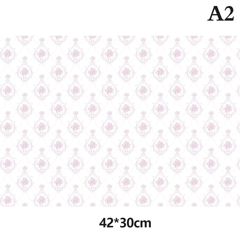 1 stk Dukkehus Dekorative Tilbehør Søt Blomst Vegdekorasjon Fotograferingsscene Rekvisitter