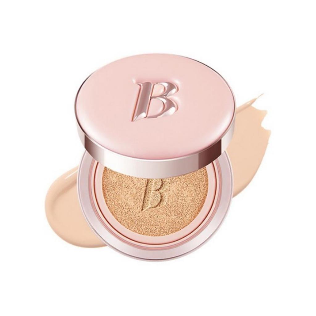 BANILA CO Fond de teint Essence Skin Pink Cushion 12 g, teinte 21 Rosy, 1