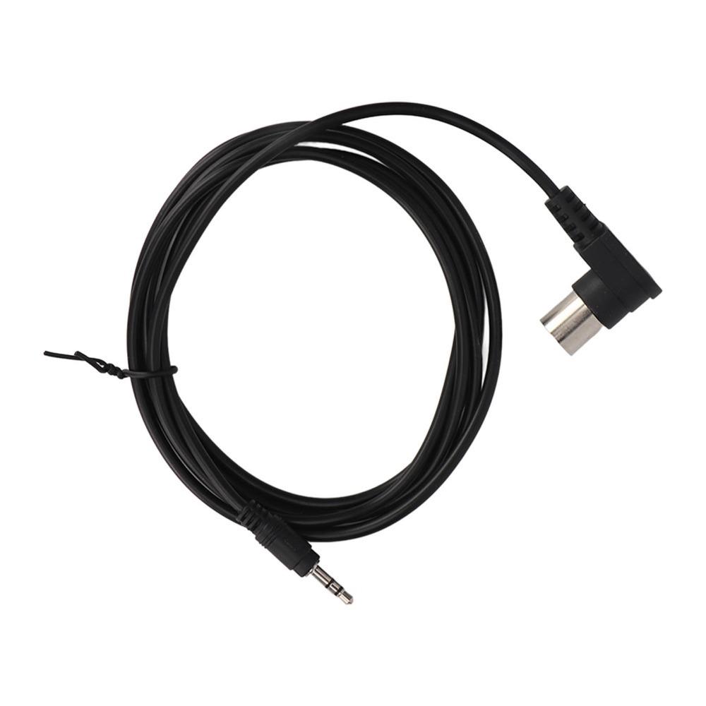 Plug and Play 90 Degree Elbow 3.5mm to DIN 8PIN Converter Cable  Professional Audio Setup