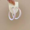 Silver Needle Pink Cubic Zirconia Flower Stud Earrings – Elegant & Delicate Accessories for Women.
