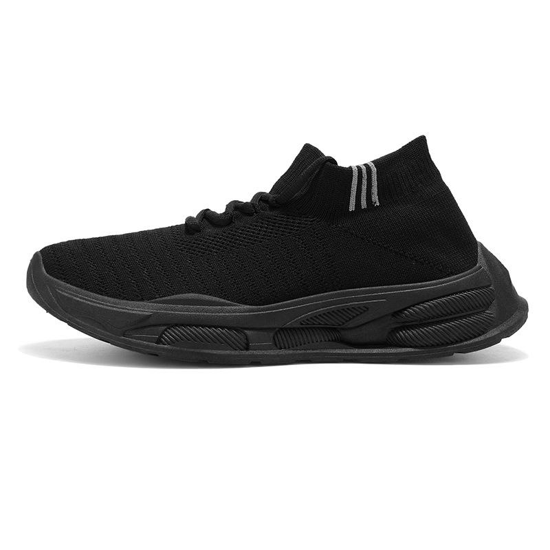2025 summer new fly-woven mesh shoes men's thin breathable sports and leisure shoes pedal light and comfortable