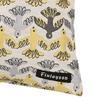 Marushin Finlayson Cushion, 45cm x 45cm, Yellow Mutt Gobelin Weave, with Removable Cover, Mother's Day or Birthday Gift, 6105012800