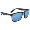 Ray Ban Chromance Polarized Blue Mirror Square Unisex Sunglasses Rb4264 601sa1 58