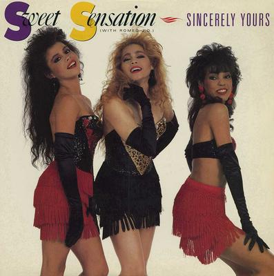12inch Record SWEET SENSATION, ROMEO J.D. - Sincerely Yours 096586 ATCO Records 1988 US Dance & Electronica Used
