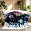 Coperta Stampata con Avatar Personalizzato e Nome Personalizzato, Decorazione per la Casa, Camera da Letto, Divano, Campeggio, Divanetto, Regali per Compleanno Natale