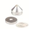 1Pc/4Pcs Audio Stand Speaker Tip Vertical Foot Audio Speaker Repair Parts Rotary Stand Shock Absorber Nail And Pad AccessoryGood Product