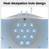 Nail Art UV LED Light with Display Portable Nail Art Quick-drying Timer Dryer UV Lamp for Professional Nail Art Curing Light