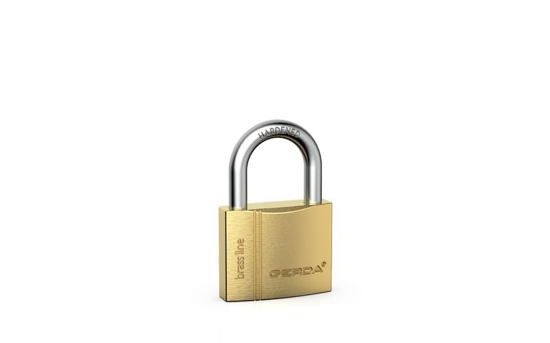 Brass Line Kmz S30 Twins Padlocks Set, Blister - Mp Klo 58375