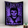 Misfits Tapestry Wall Hanging, Horror Punk Logo, Wall Decor for Bedroom Living Room Dorm
