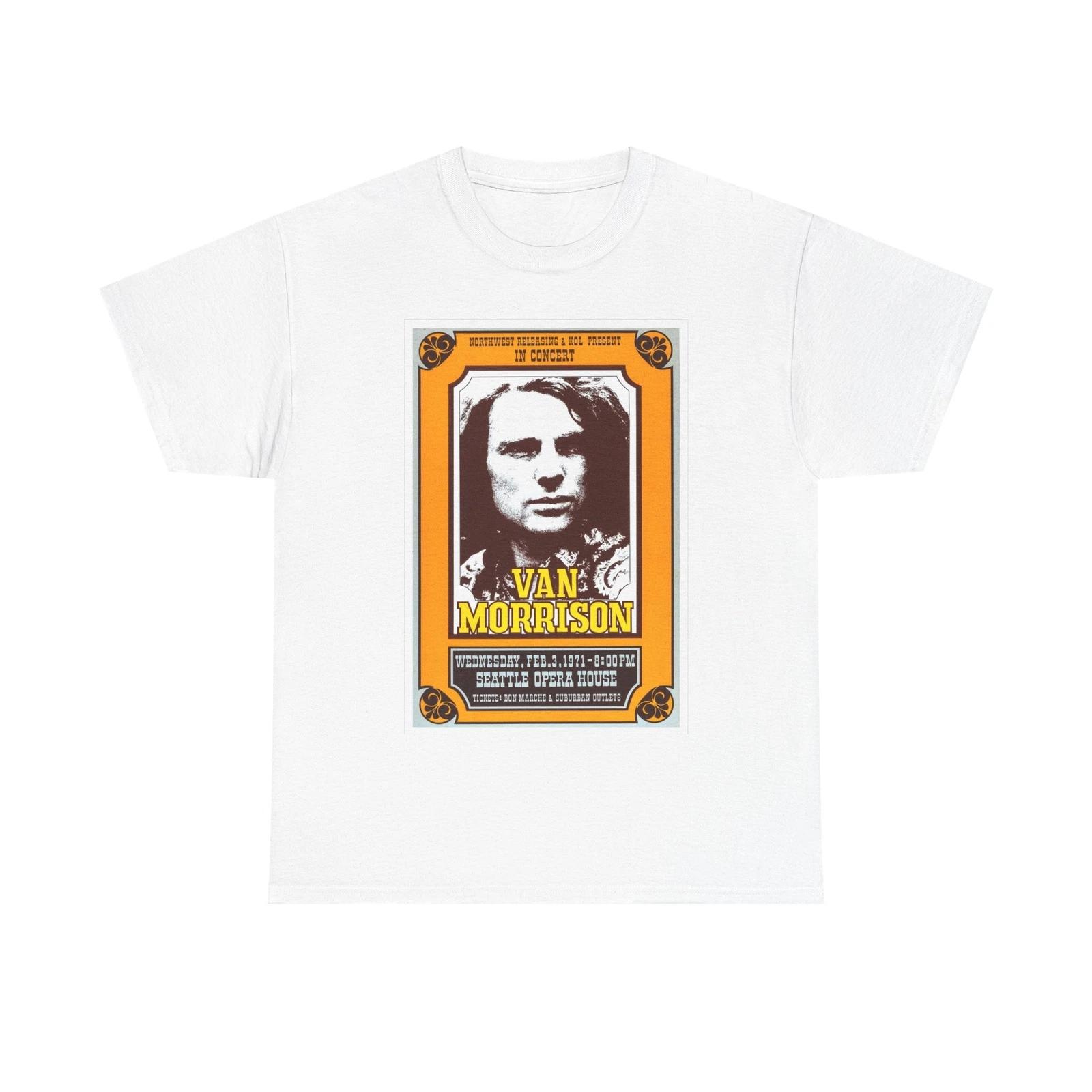 Men s and Women s T-shirts Van Morrison M
