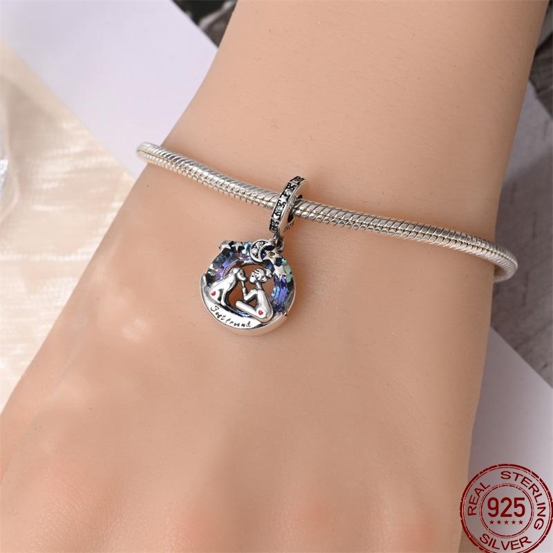 Originalcoppercute Pets Charms Animals Dog Unicorn Beads Pendant Fit 3Mm Bracelet Diy For Women Fine Jewelry Gift