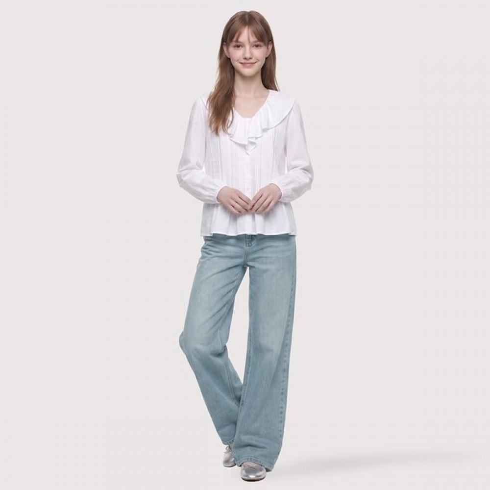 Thursday Island Pintuck Point Blouse T266mbl131w
