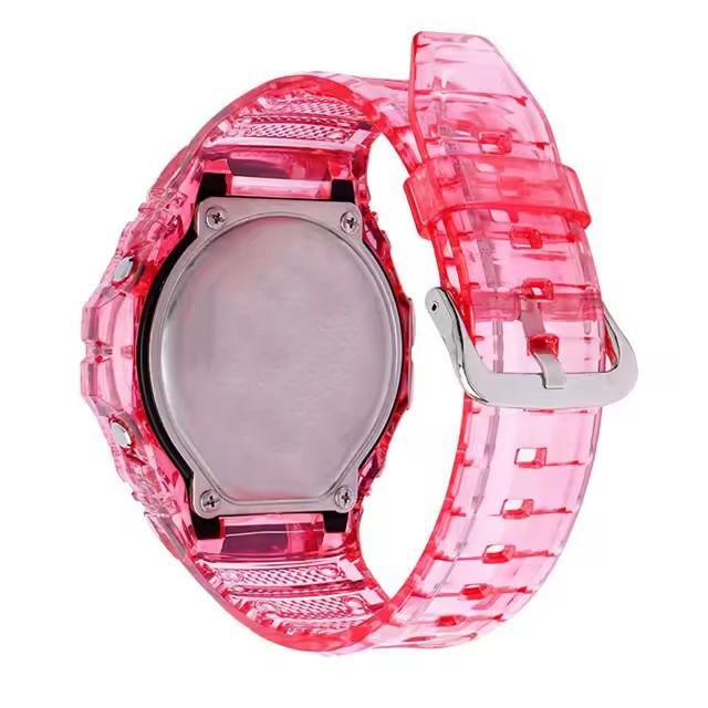 

Полімерний ремінець + чохол для Casio G-SHOCK DW-6900 Браслет Ремінець на зап ястя Кольоровий Водонепроникний Ремінець для годинника Прозорий ТПУ ремінець для DW6900