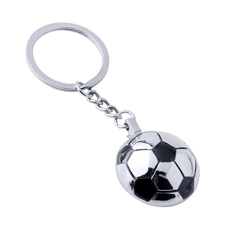 World Cup Metal Football Keychain Commemorative Pendant