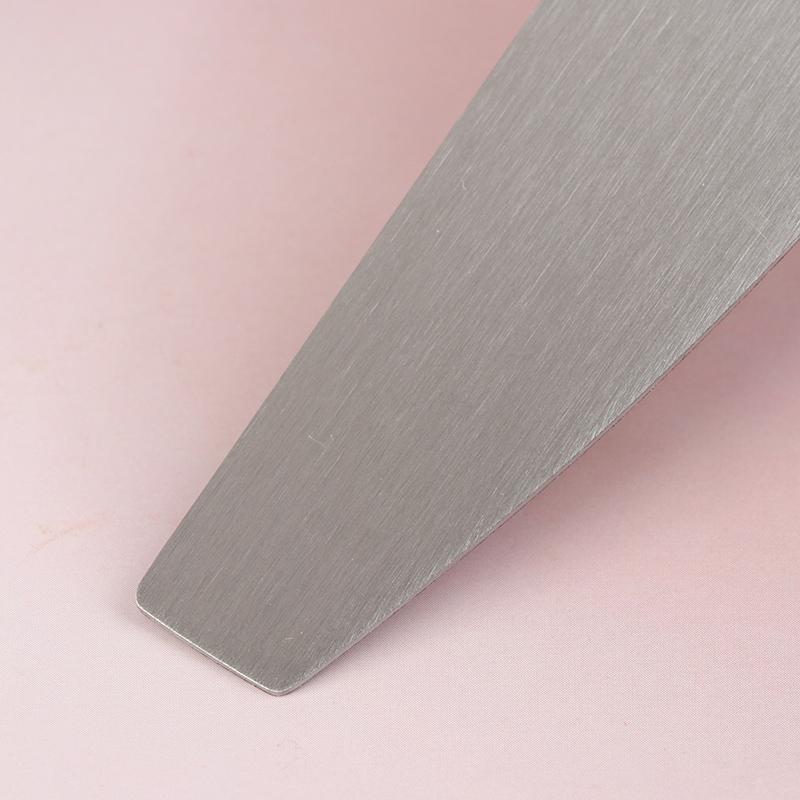 Halbmondform Edelstahlbasis Professionelle Nagelfeile Permanente Metallspäne für Einwegpads