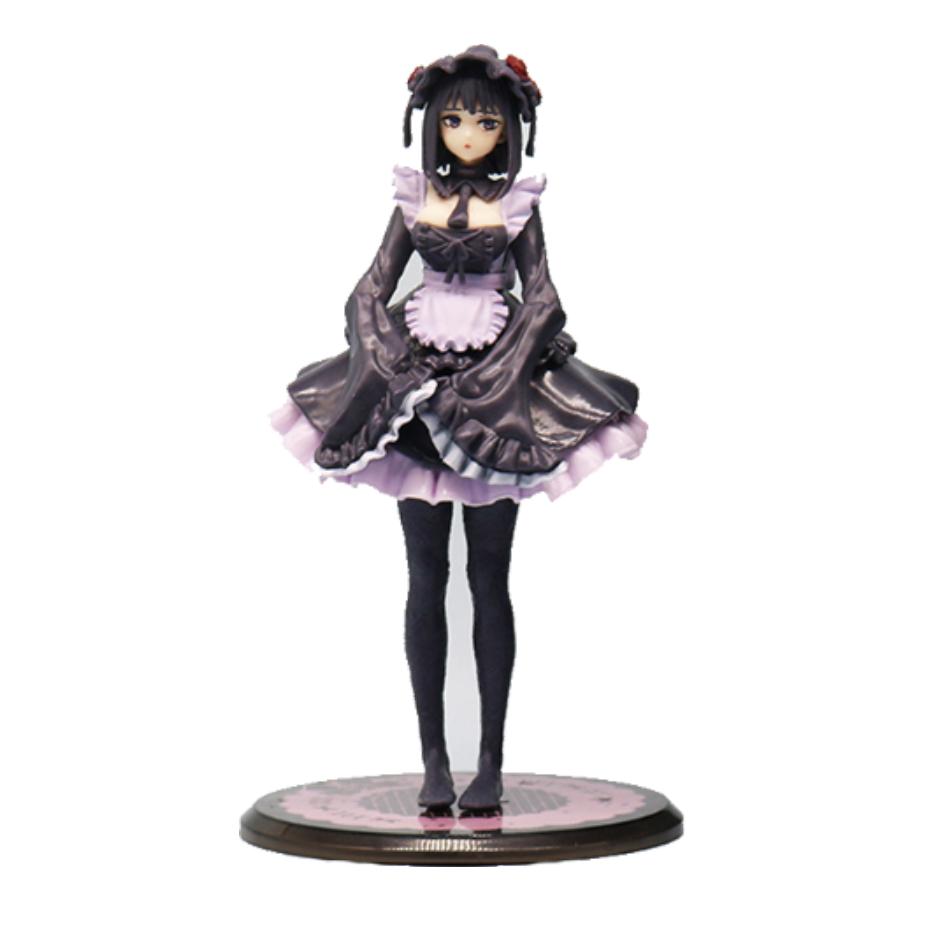 Anime My Dress-Up Darling Cute Figure Black Maid Outfit Kitagawa Marin Action Figure Shizuku Kuroe Figurine Collection Model Toy