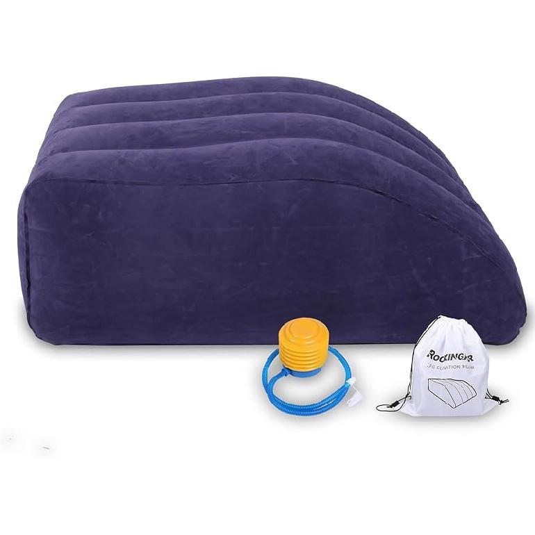 Leg Elevation Pillow Inflatable Wedge Pillows for Sleeping Knee Pillow for Legs Relax Muscles and Comfort Reduce SwellingInjuryRecovery 255 x 235 x 85 inches 7960₽
