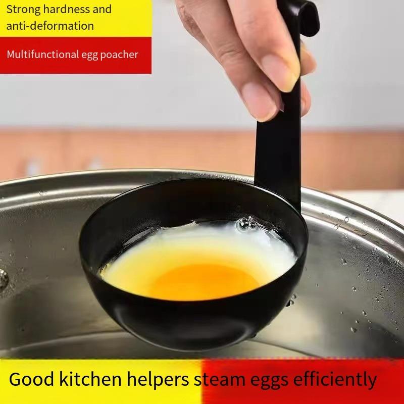 1PC Ear-hanging Boiled Poached Egg Mold Egg Cooker Quick Steaming Hot Spring Soft Heart Egg Tool  Water Lying Egg Artifact