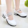 Fashion Girls Shoes Spring New Kids Leather Shoes Soft Soled Girl Princess Shoe Anti Slip Kids Casual Shoes Simple Child Shoe