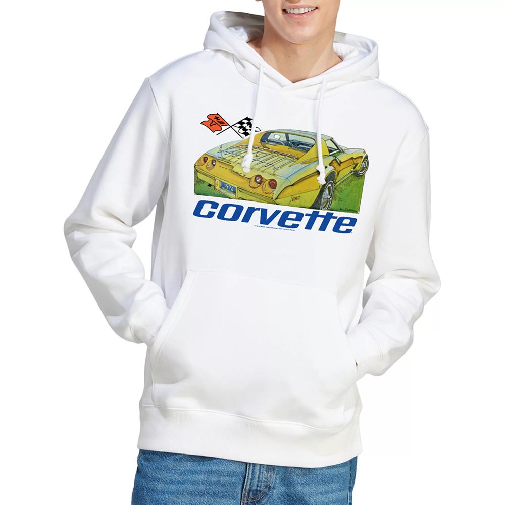 Chevrolet Unisex Adult Corvette 74 Hoodie