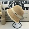 Hollow Basin Hat Multi-colored Female Comfortable Breathable Face Small Fashion Simple Versatile Foldable Knitted Bucket Hat