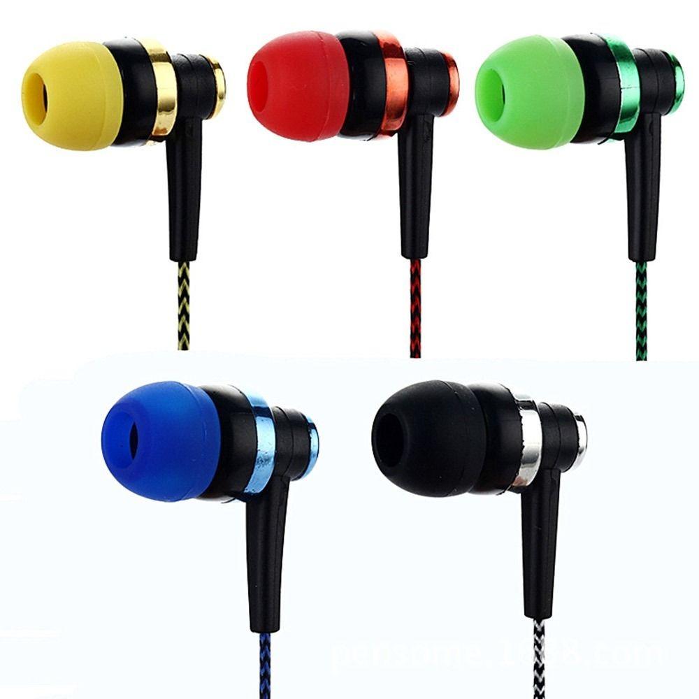 

Bass In-Ear Earphone Stereo Wired Headphone 3.5mm Earbuds Mobile Phone Computer MP3